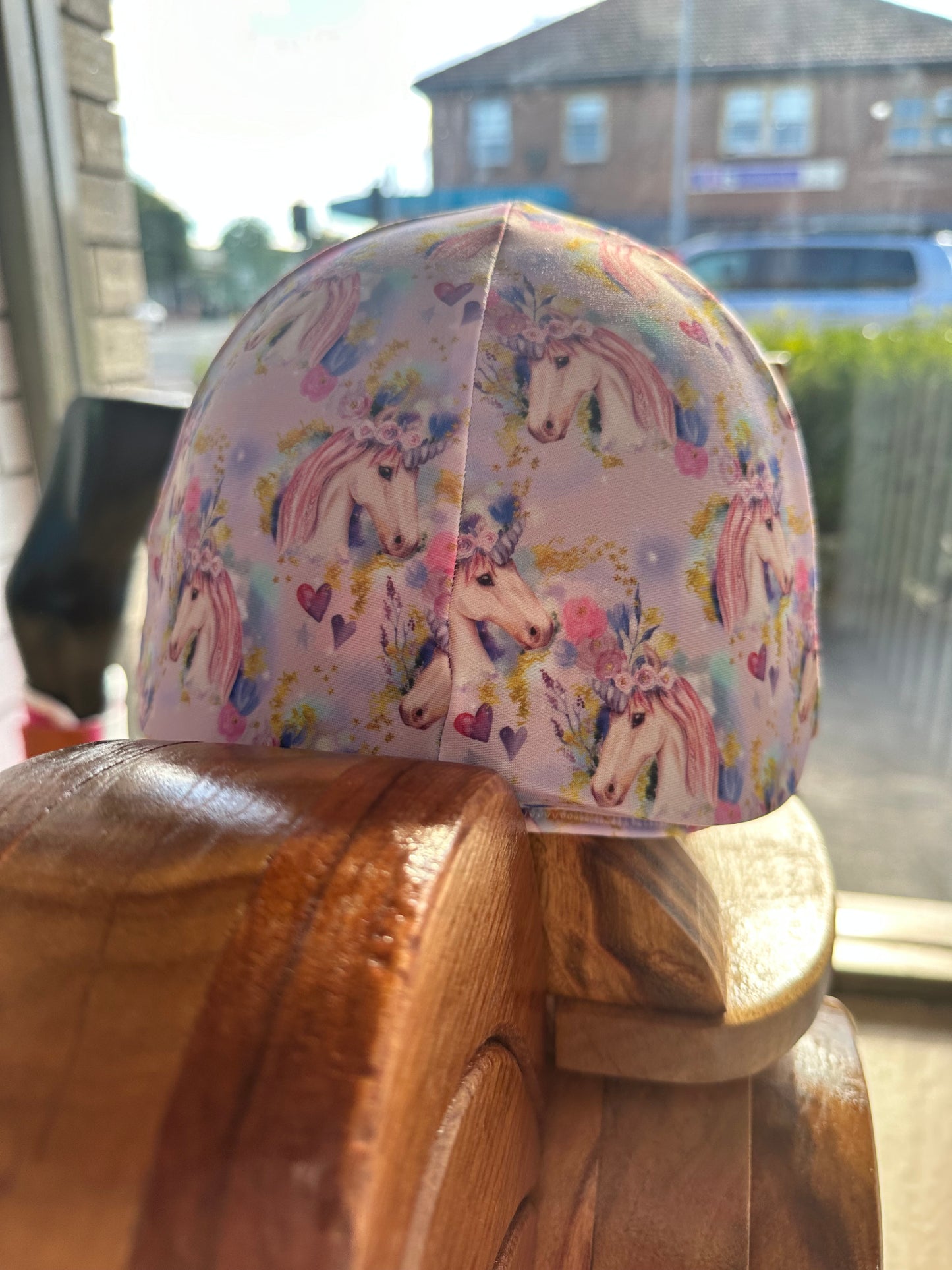 Enchanted Unicorns Kids Helmet Cover