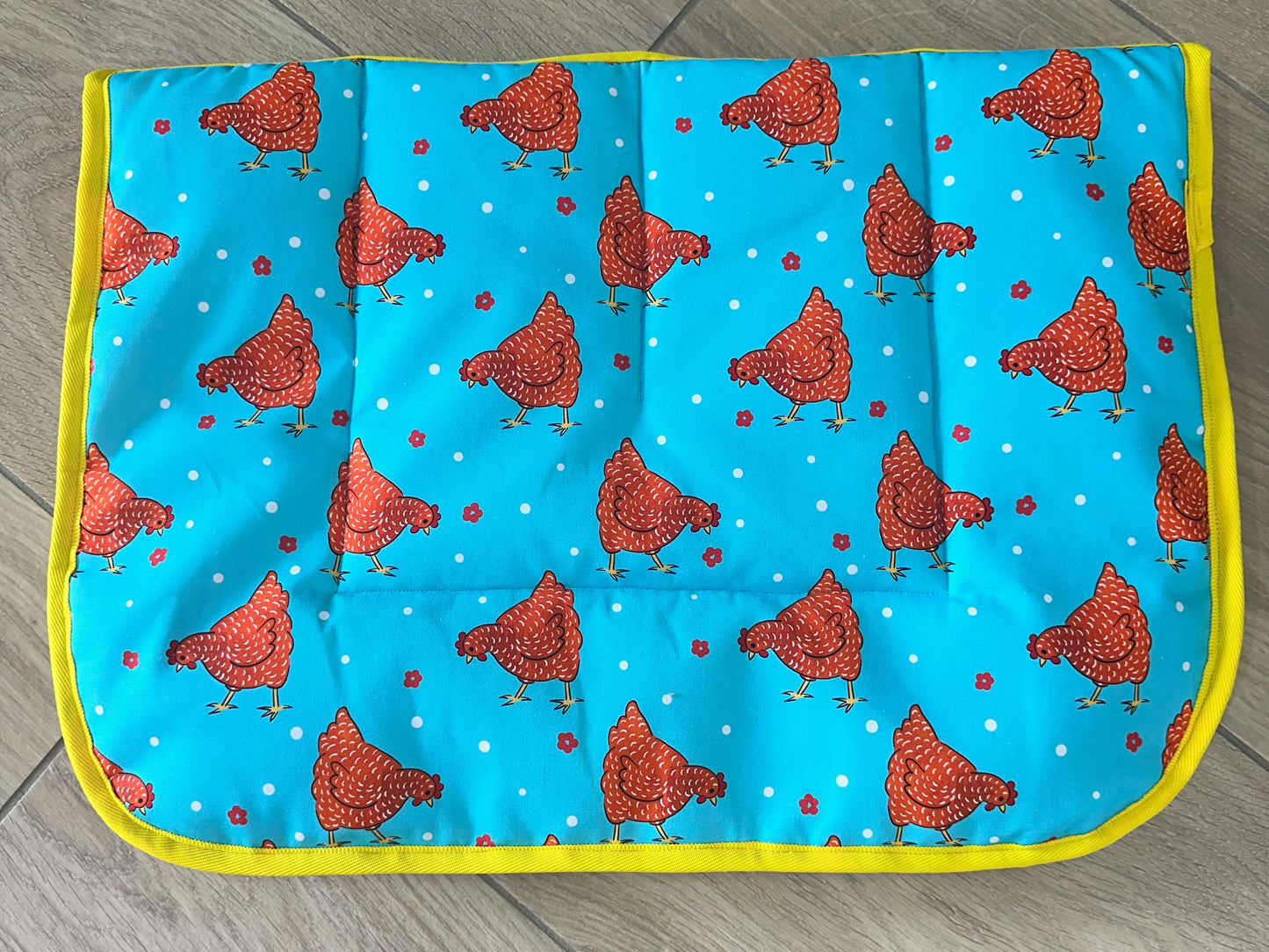 Chickens Kids Saddle Pad