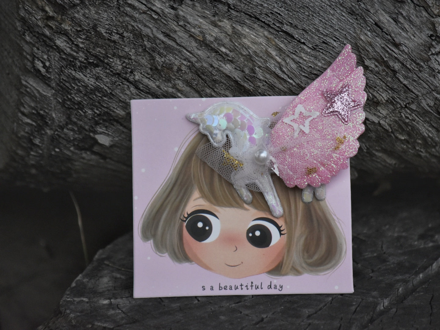 Large Unicorn Hair Clips