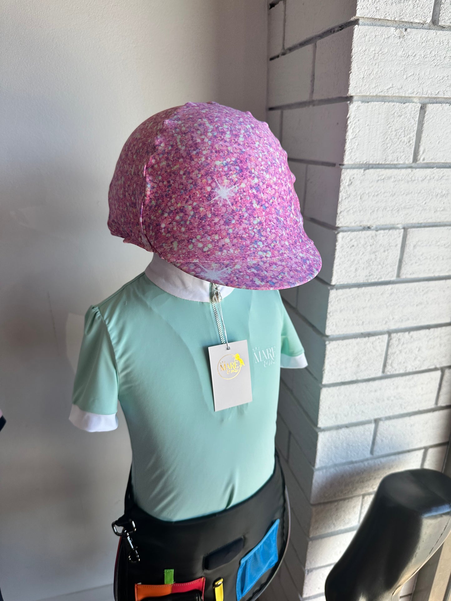 Sparkle Party Helmet Cover - Ballerina Pink