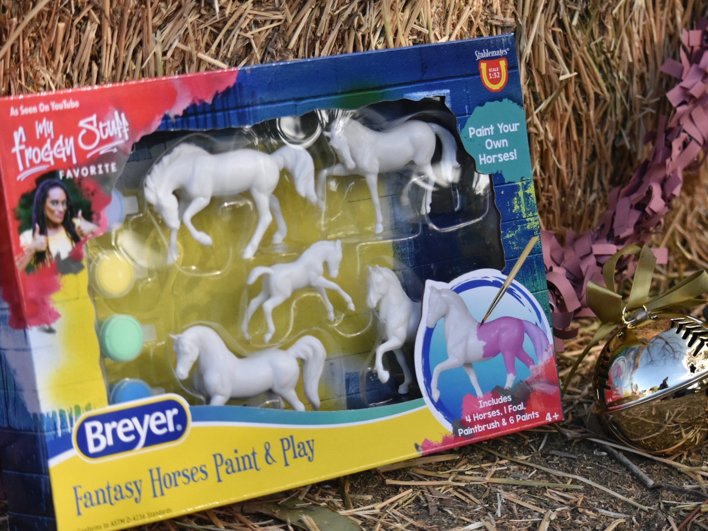 Breyer Fantasy Horses Paint & Play Kids Activity Set