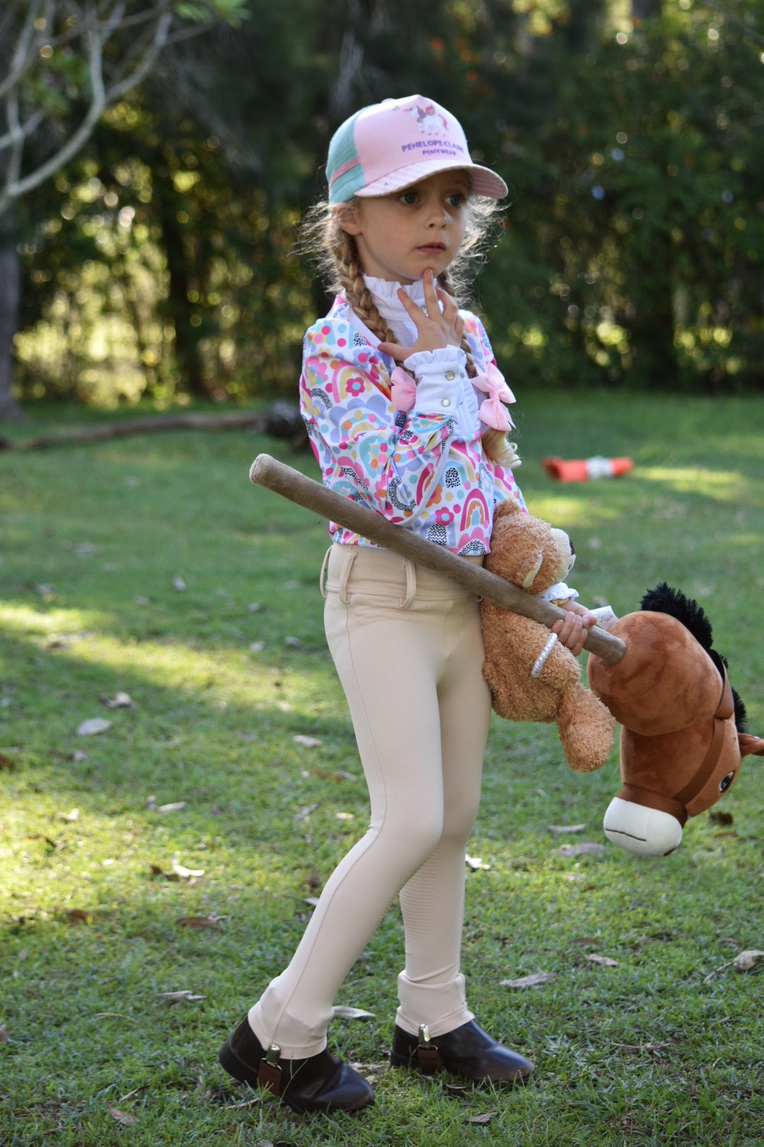 Mare & Me Kids Beige Competition Tights