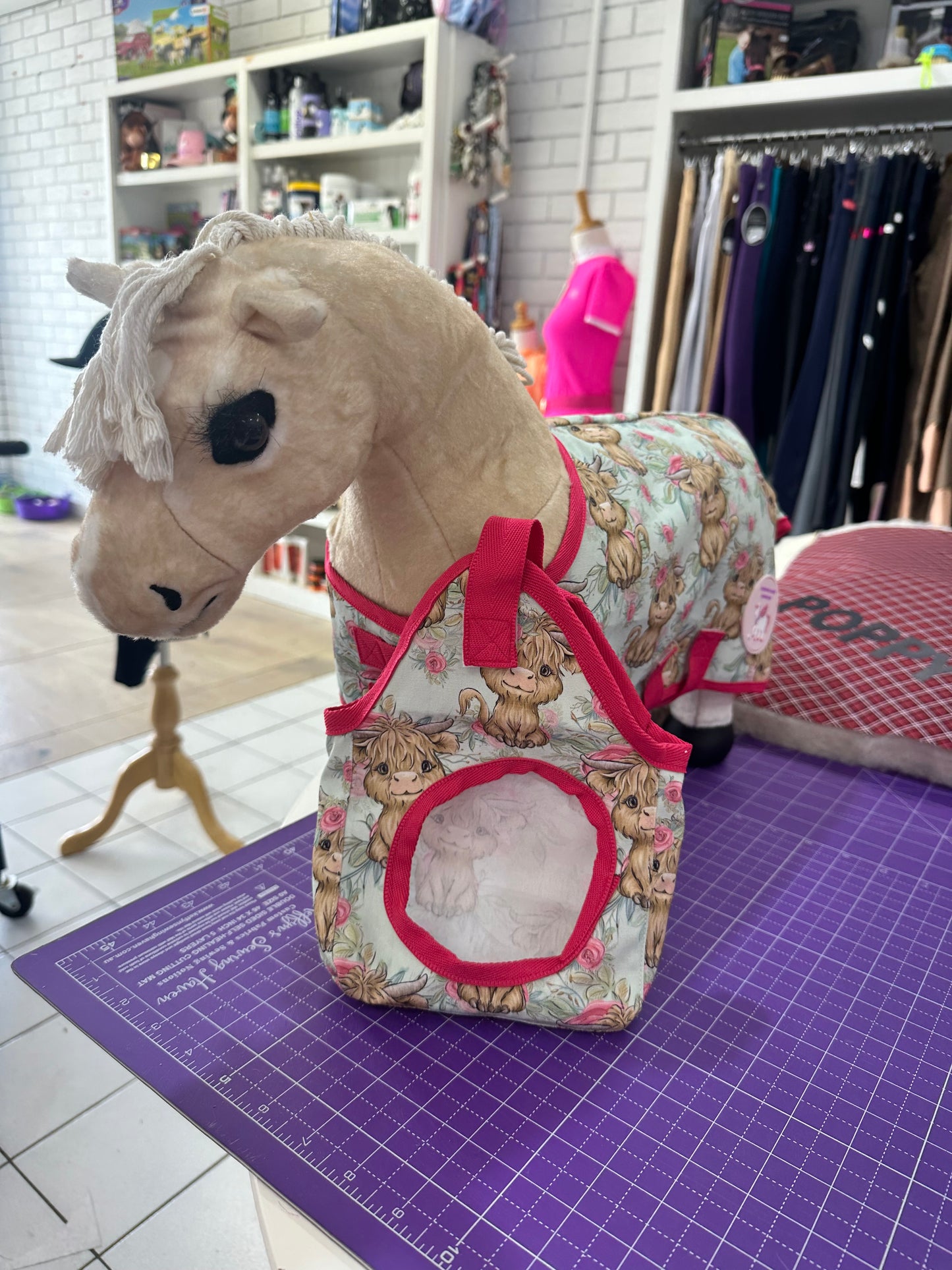 Toy Pony Rug Set - Hairy Coos