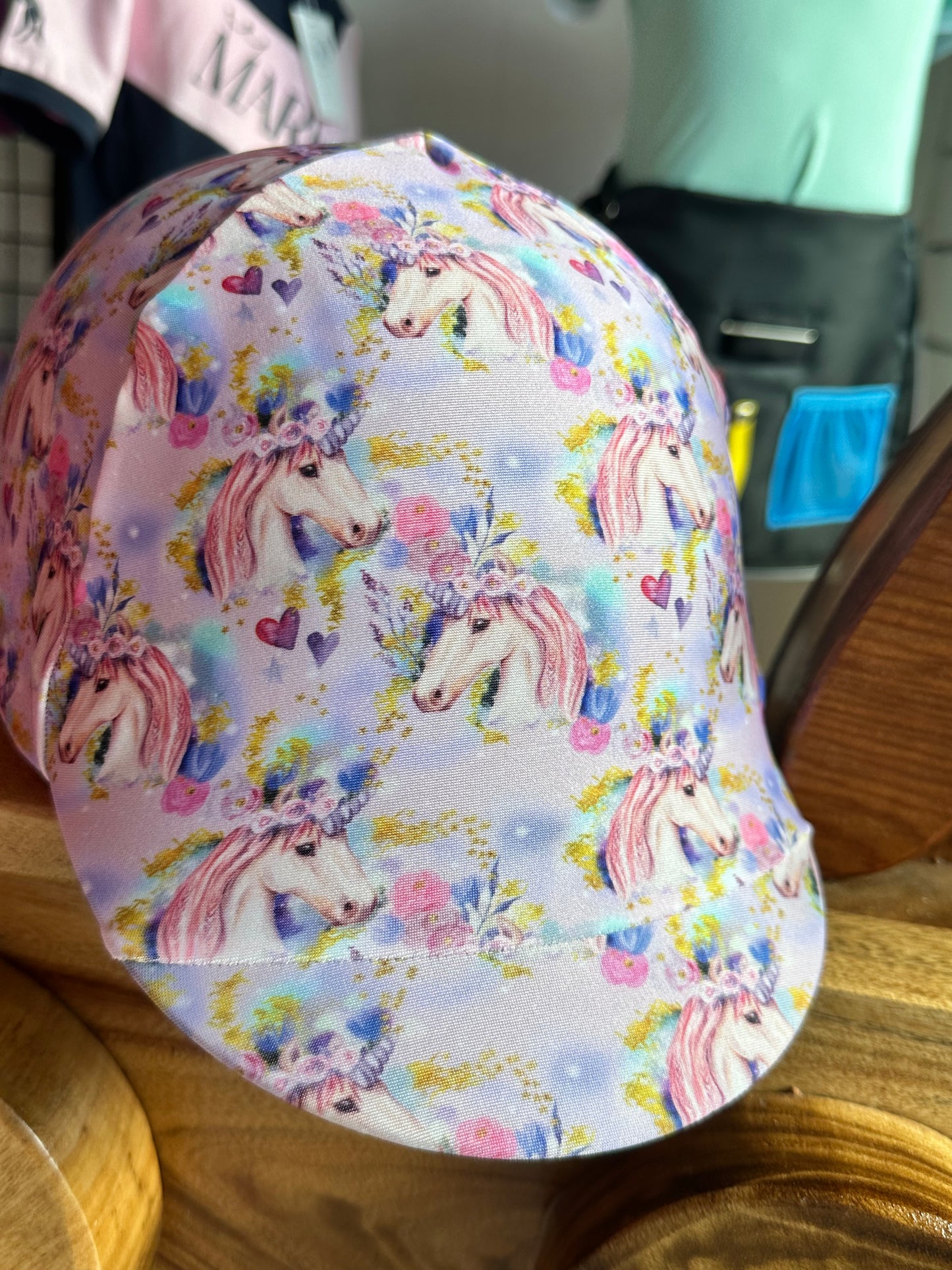 Enchanted Unicorns Kids Helmet Cover