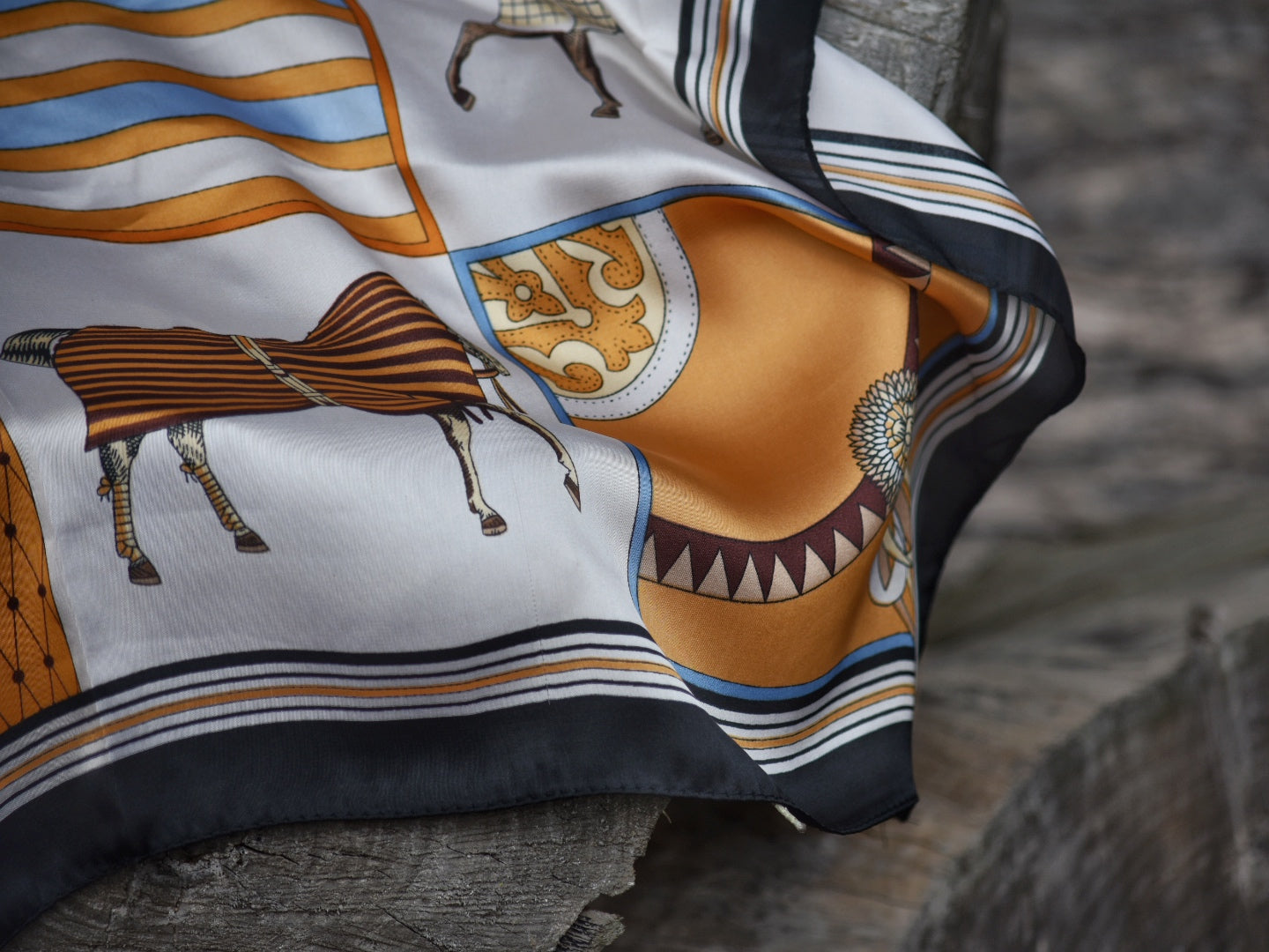 Large Square Equestrian Scarves