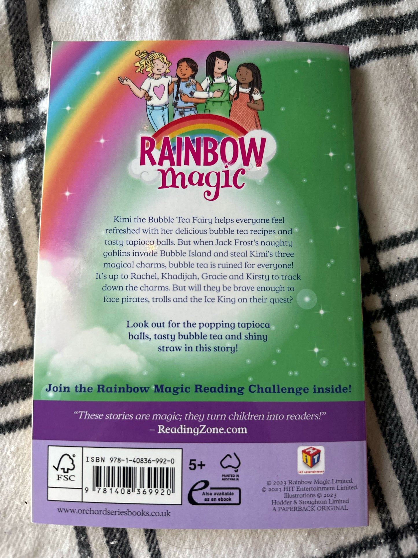 Rainbow Magic: Kimi the Bubble Tea Fairy by Linda Chapman