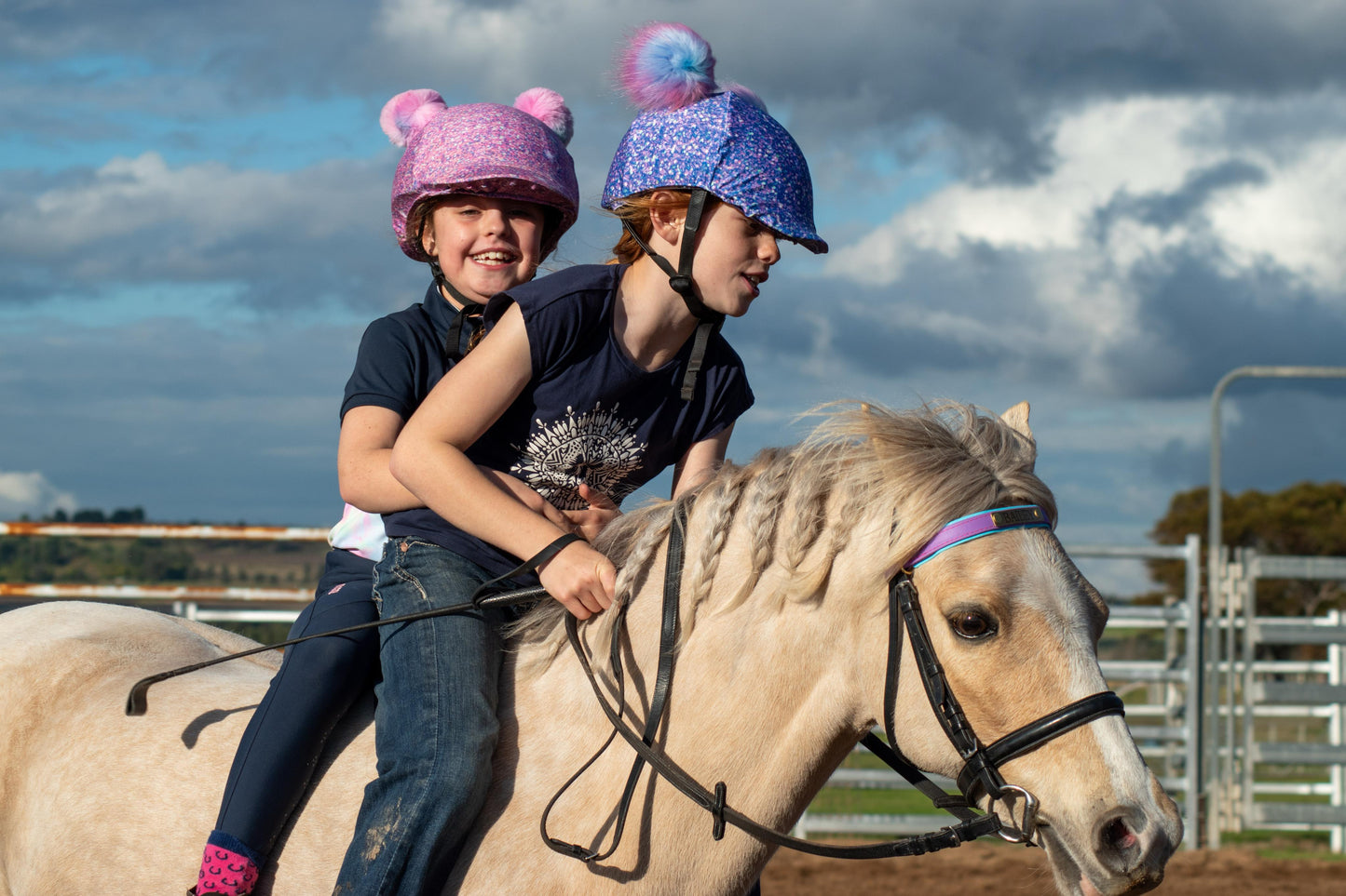 Sparkle Party Helmet Cover - Ballerina Pink