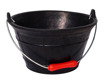 Red Gorilla Tyre Rubber Feed Buckets