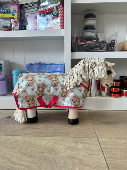 Toy Pony Rug Set - Hairy Coos