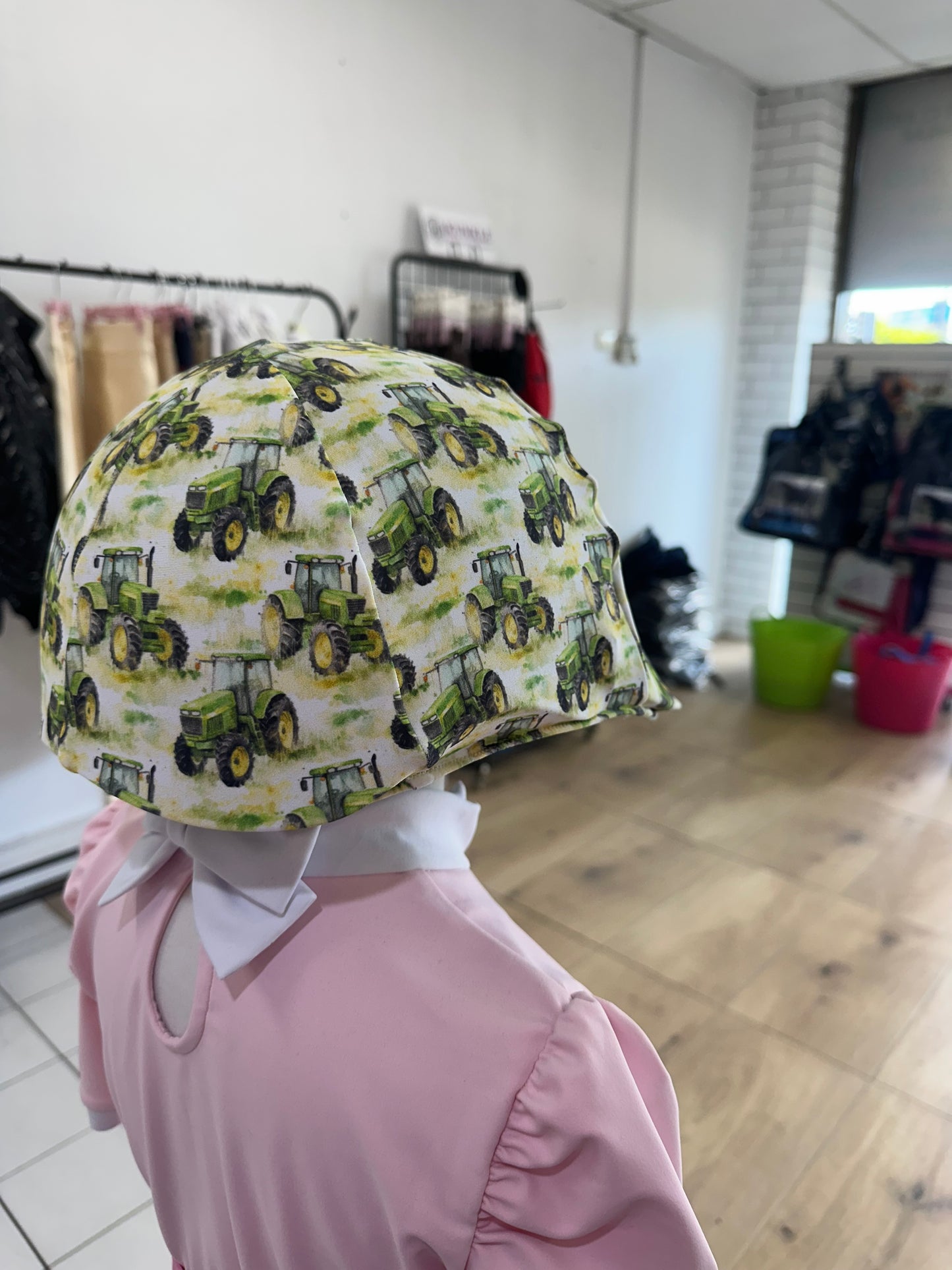 NEW Tractors Children’s Horse Riding Helmet Cover
