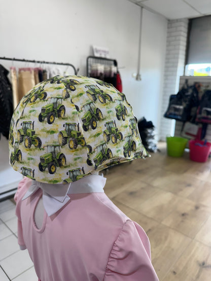 NEW Tractors Children’s Horse Riding Helmet Cover