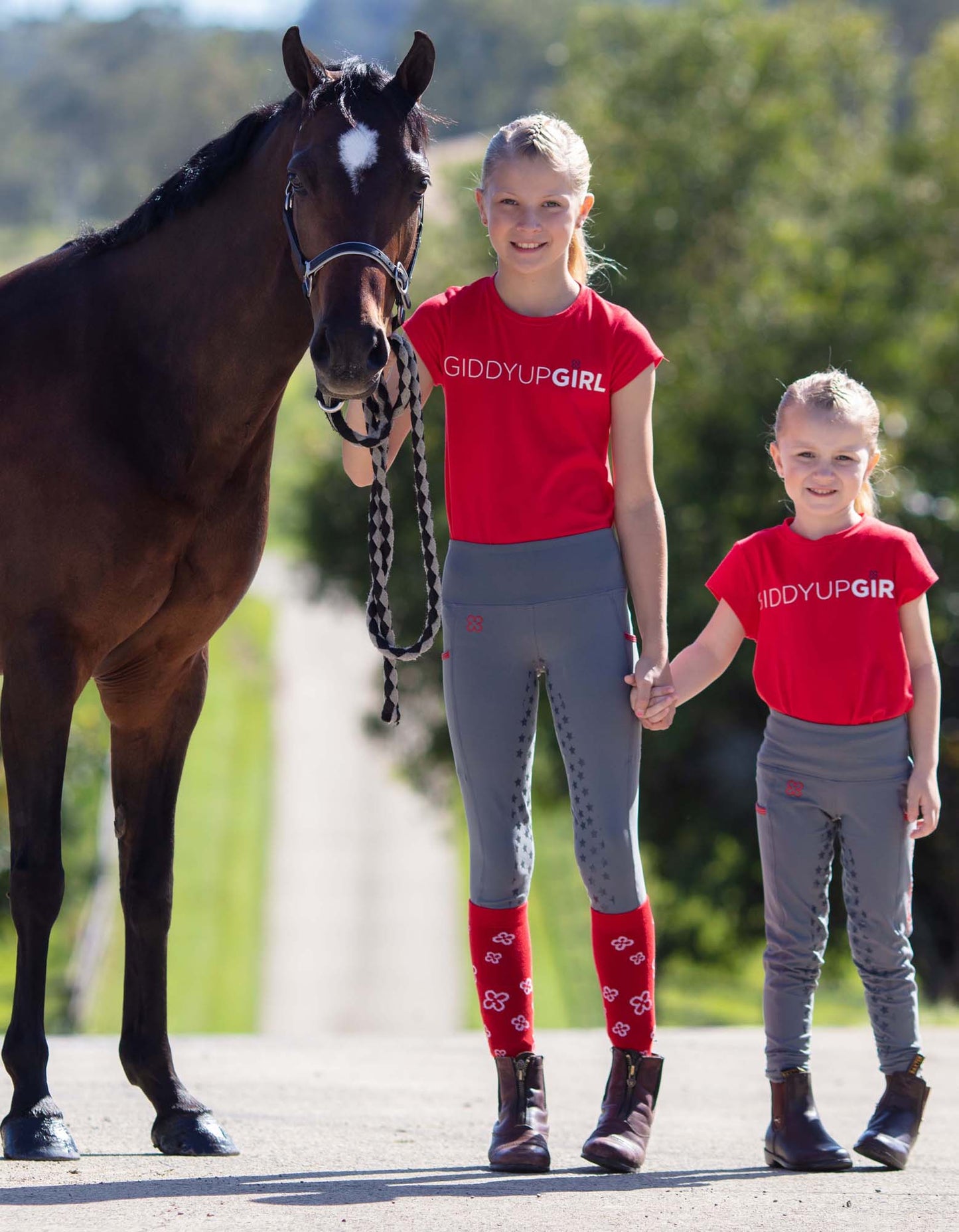 Giddyupgirl Bonnie Girls Riding Tights