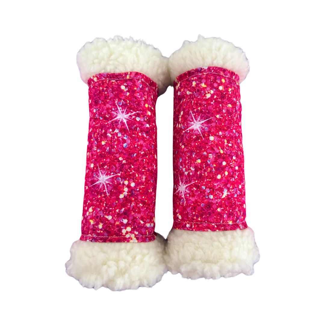 Sparkle Party Pink Paddock Boots