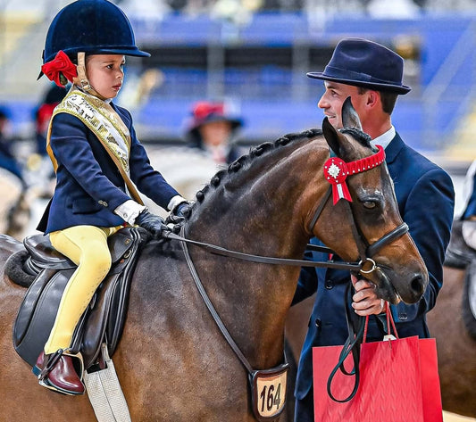 Thames Equestrian Children's London Show Tights - Buttercup