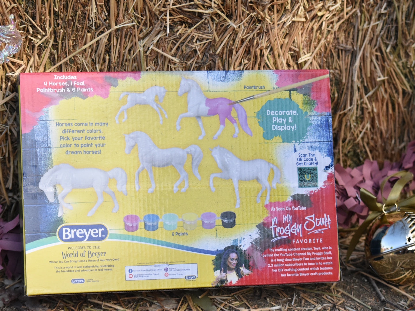 Breyer Fantasy Horses Paint & Play Kids Activity Set