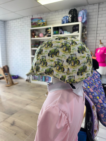 NEW Tractors Children’s Horse Riding Helmet Cover