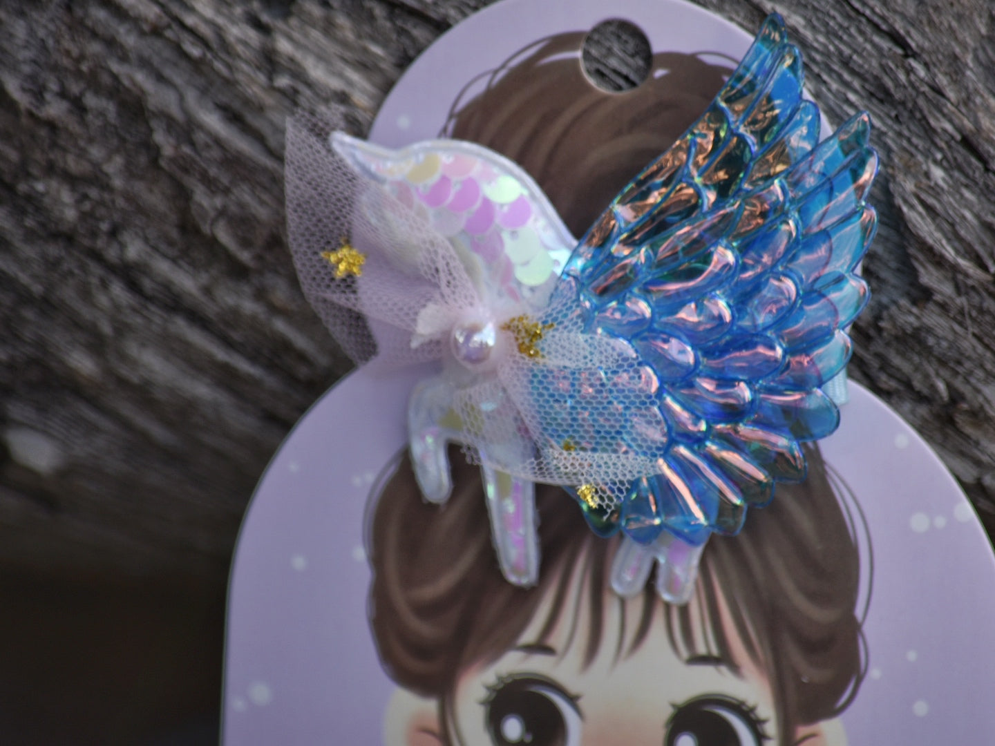 Large Unicorn Hair Clips