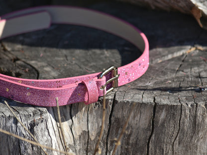 Kids Pink Glitter Belt