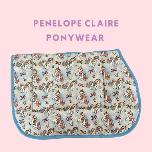 Unicorn Royalty Kids Saddle Pad