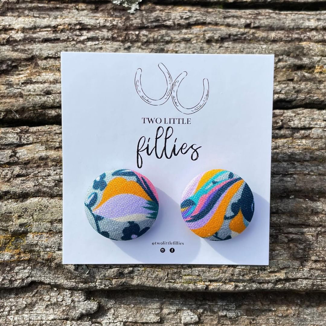 Two Little Fillies Australian Made Country Chic Stud Earrings