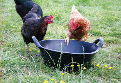 Red Gorilla Tyre Rubber Feed Buckets