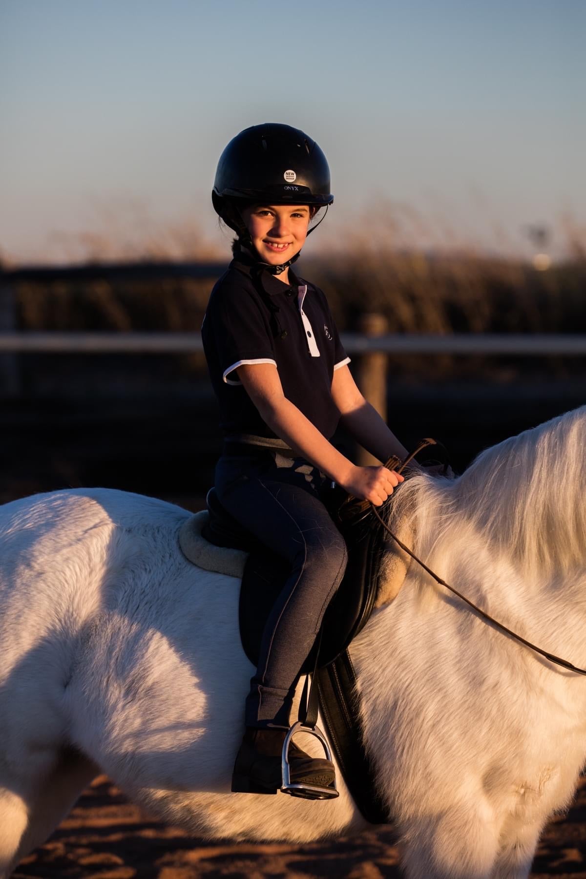 Earlwood Equine Navy Kids Polo