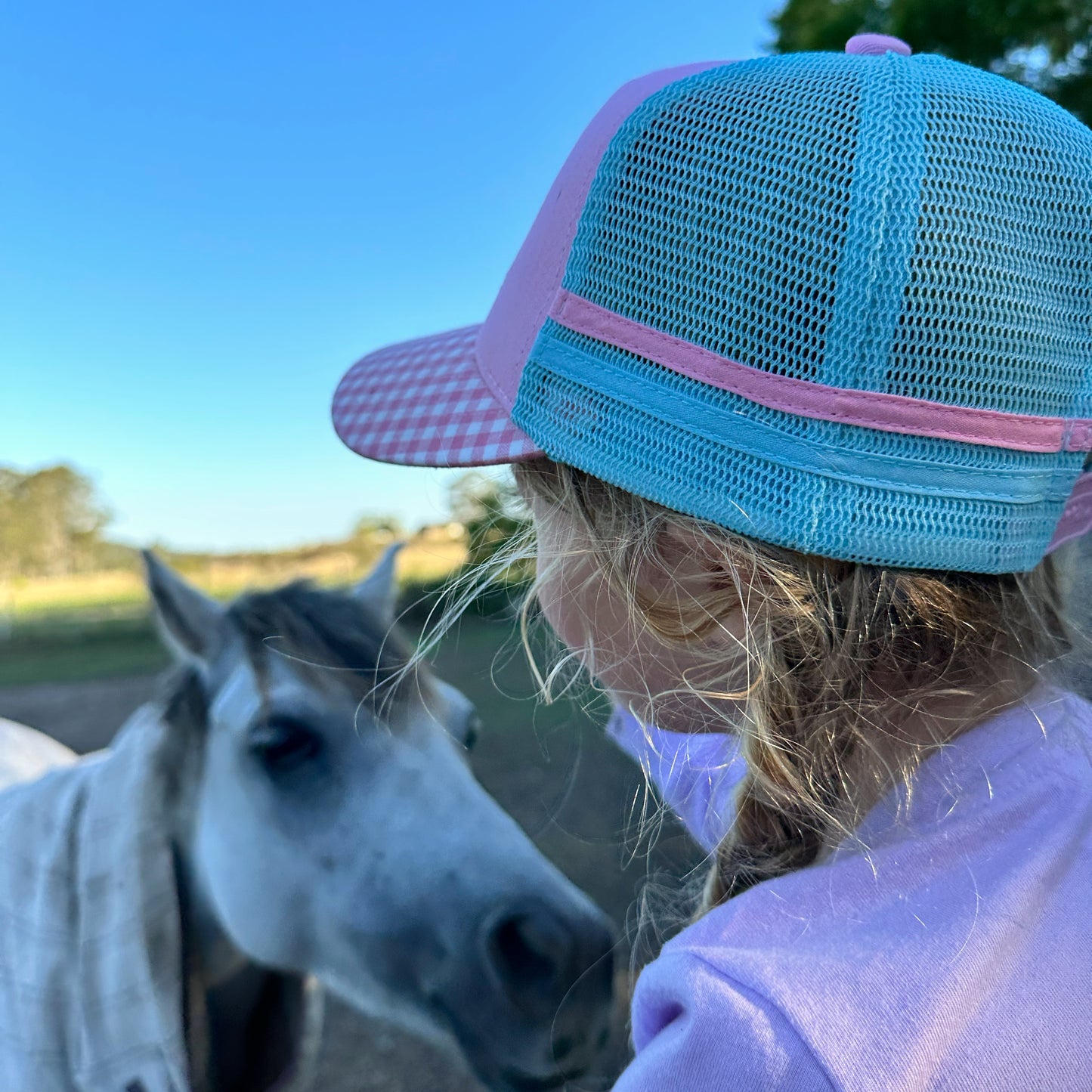 Penelope Claire Ponywear Trucker Cap