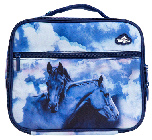 Spencil Sky Dancer Horses Big Kid Lunch Cooler with Chill Packs
