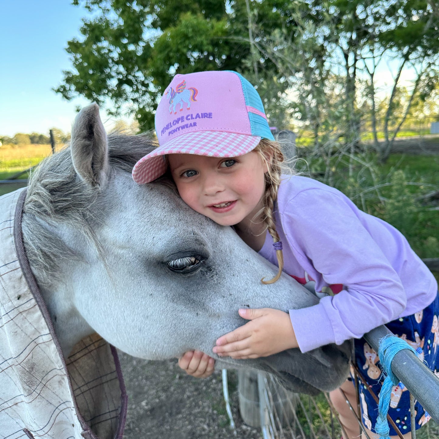 Penelope Claire Ponywear Trucker Cap