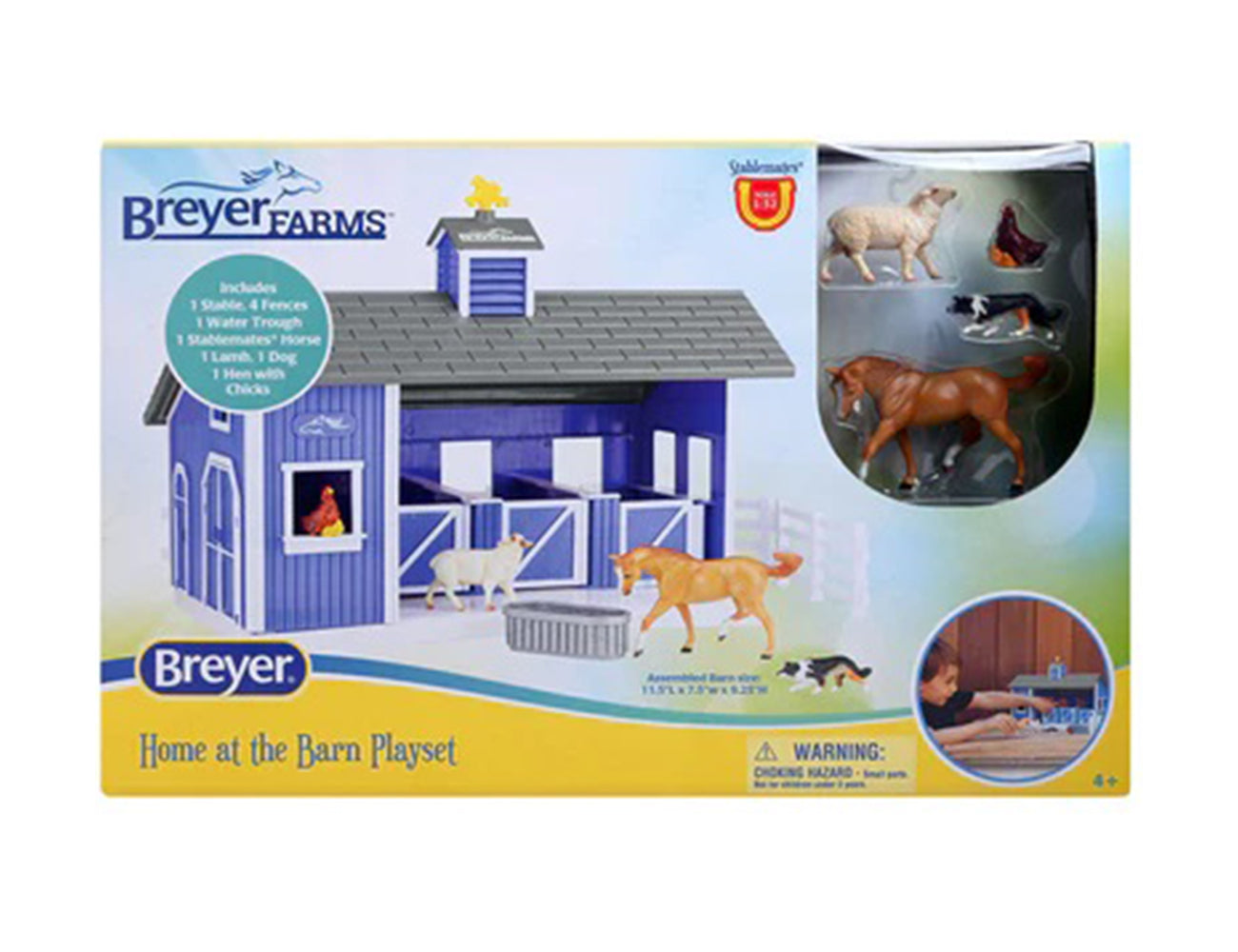 Breyer Home At The Barn Playset
