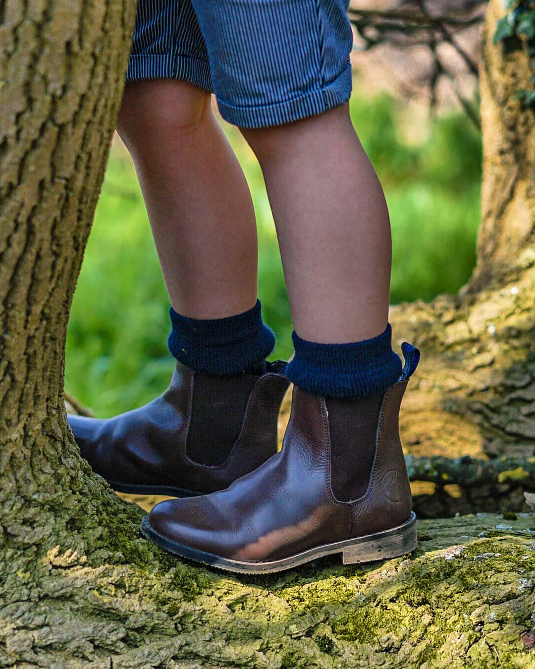 Toddler & Children's Traditional English Leather Horse Riding Boots