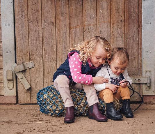 Toddler & Children's Traditional English Leather Horse Riding Boots